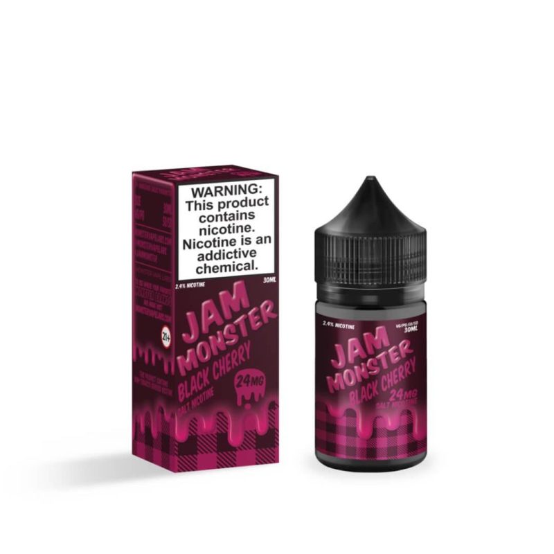 jam monster salt black cherry ejuice 538792