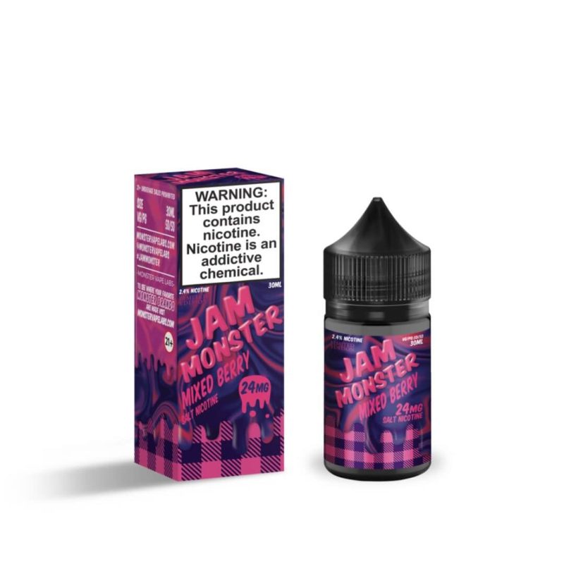 jam monster salt mixed berry ejuice