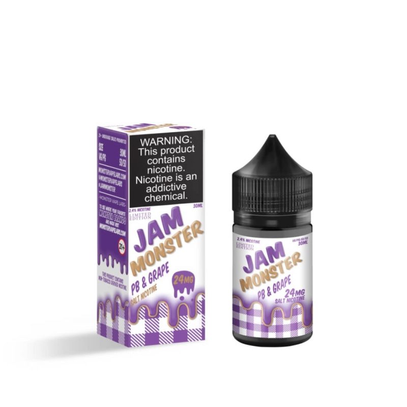 jam monster salt pb jam grape ejuice 486780