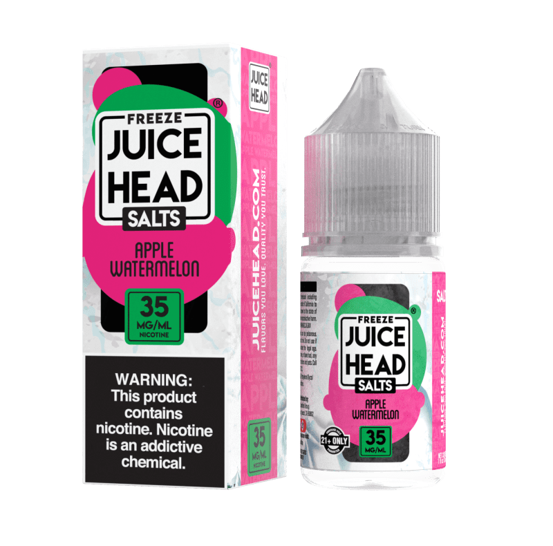 juice head freeze salt apple watermelon freeze ejuice 950286