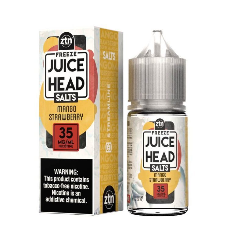 juice head freeze salt mango strawberry ejuice 635258