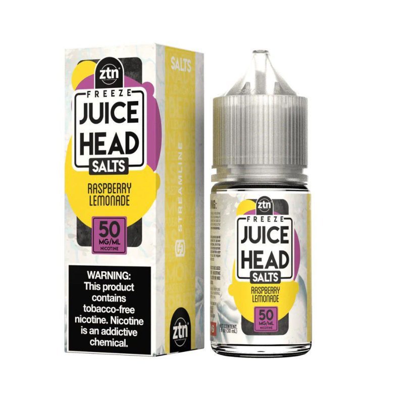 juice head freeze salt raspberry lemonade ejuice 344249