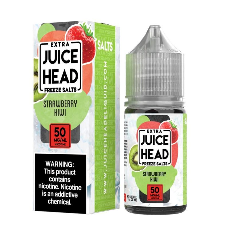 juice head freeze salt strawberry kiwi ejuice 950992