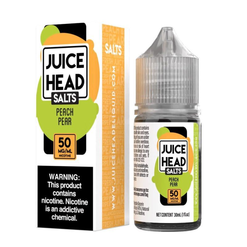 juice head salt peach pear ejuice