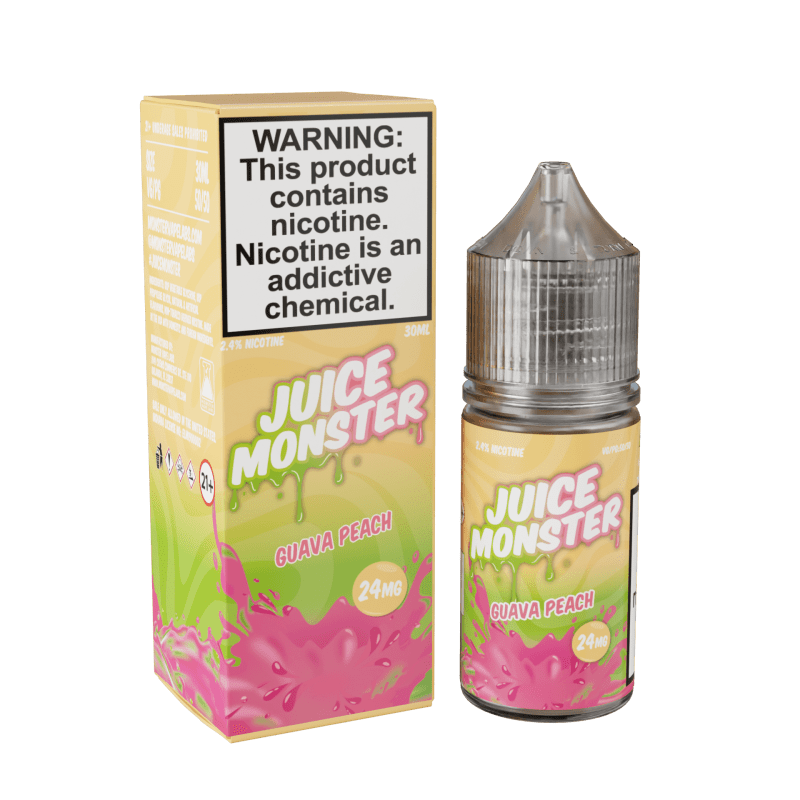 juice monster salt guava peach ejuice 860660