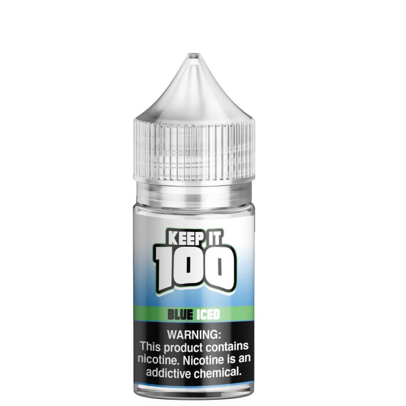 keep it 100 salt blue iced ejuice 783825