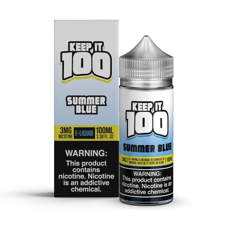 keep it 100 summer blue ejuice 122096