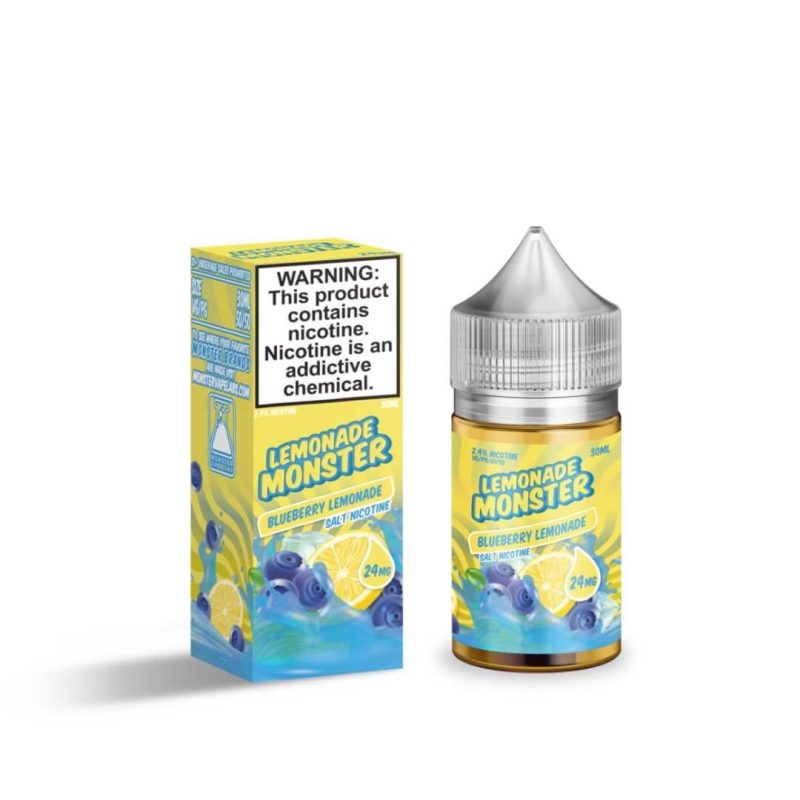 lemonade monster salt blueberry lemonade ejuice 818870