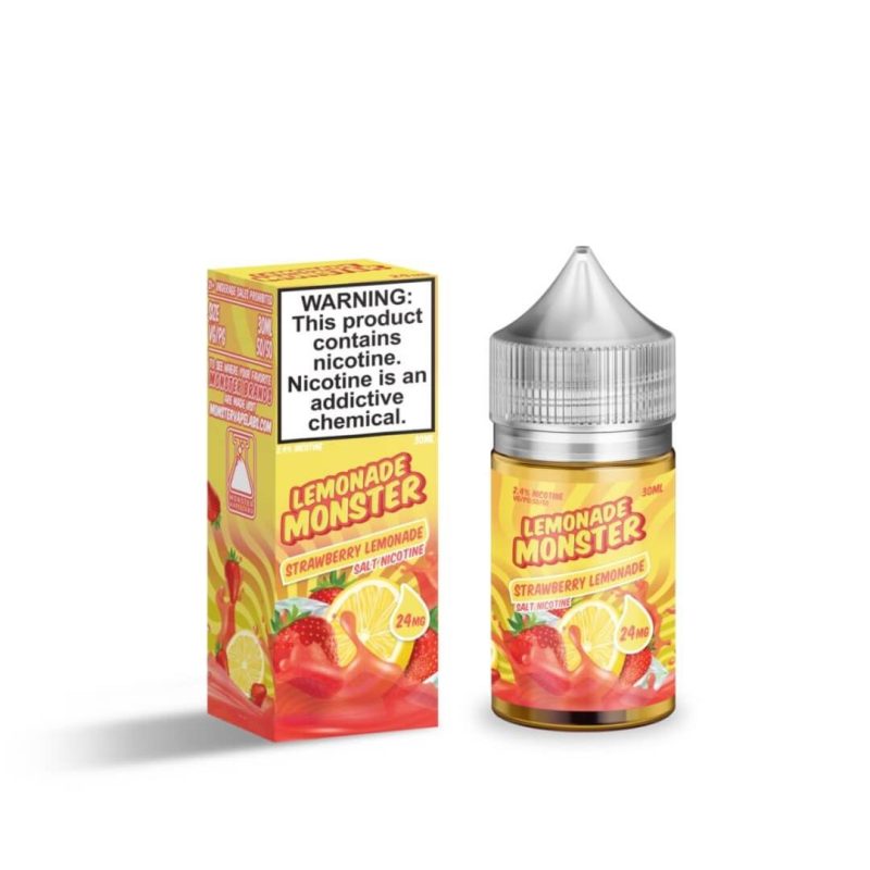 lemonade monster salt strawberry lemonade ejuice 501154