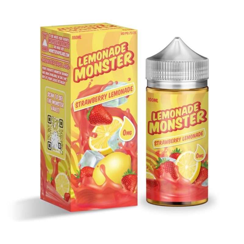 lemonade monster strawberry lemonade ejuice 614102