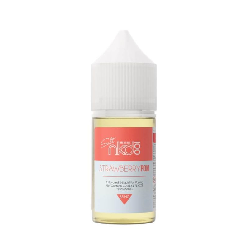 nkd100 salt strawberry pom ejuice 473597