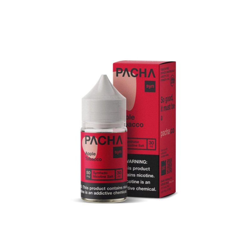 pacha salt apple tobacco ejuice 706064