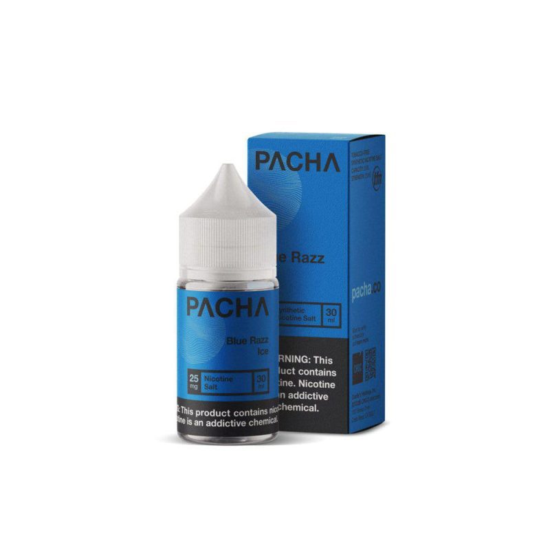 pacha salt blue razz ice ejuice 356501