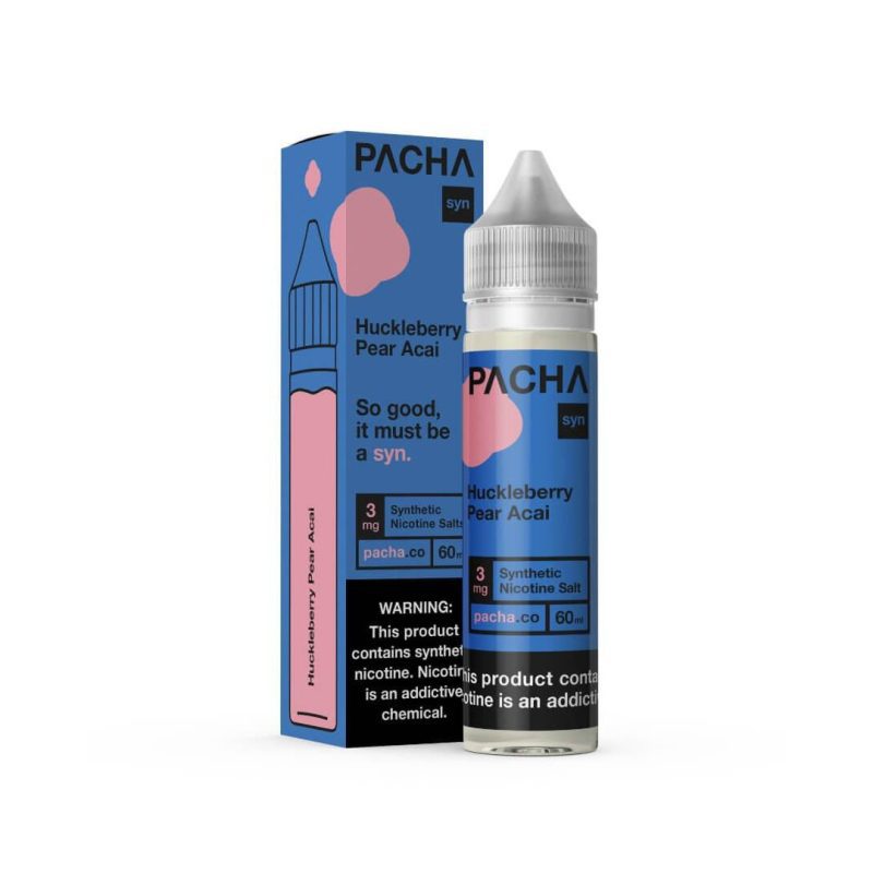 pacha syn huckleberry pear acai ejuice 122531