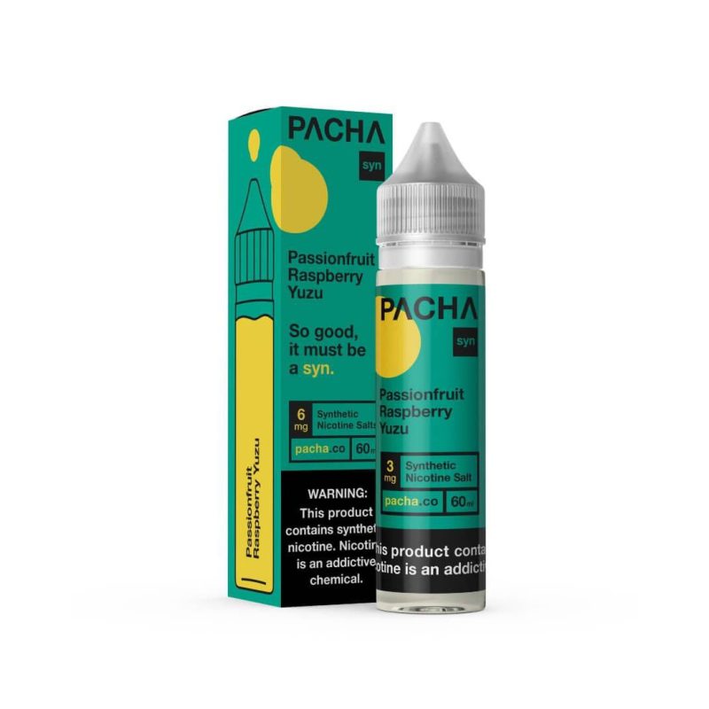 pacha syn passion fruit raspberry yuzu ejuice 991305