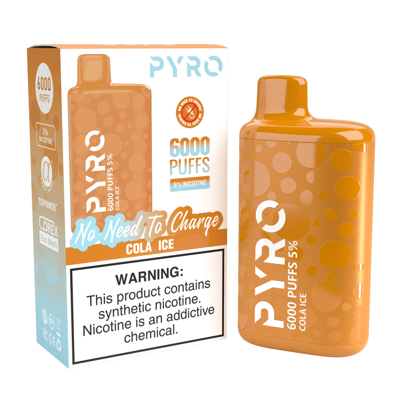 Pyro 6000 Puff Disposable - eJuice.Deals