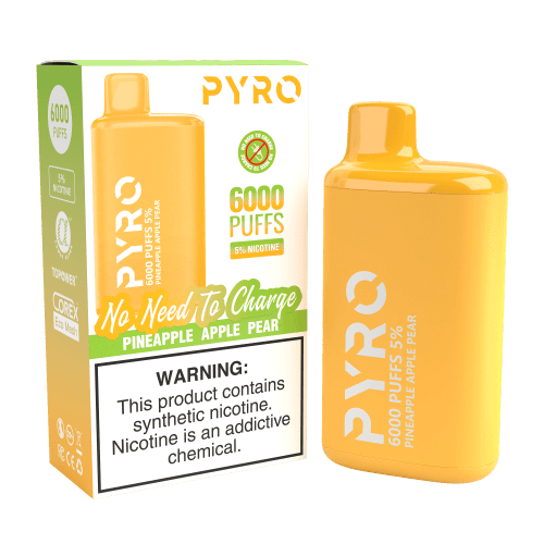 Pyro 6000 Puff Disposable - eJuice.Deals