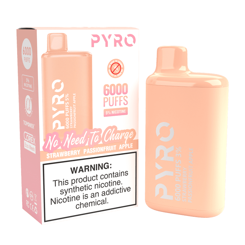 Pyro 6000 Puff Disposable - eJuice.Deals