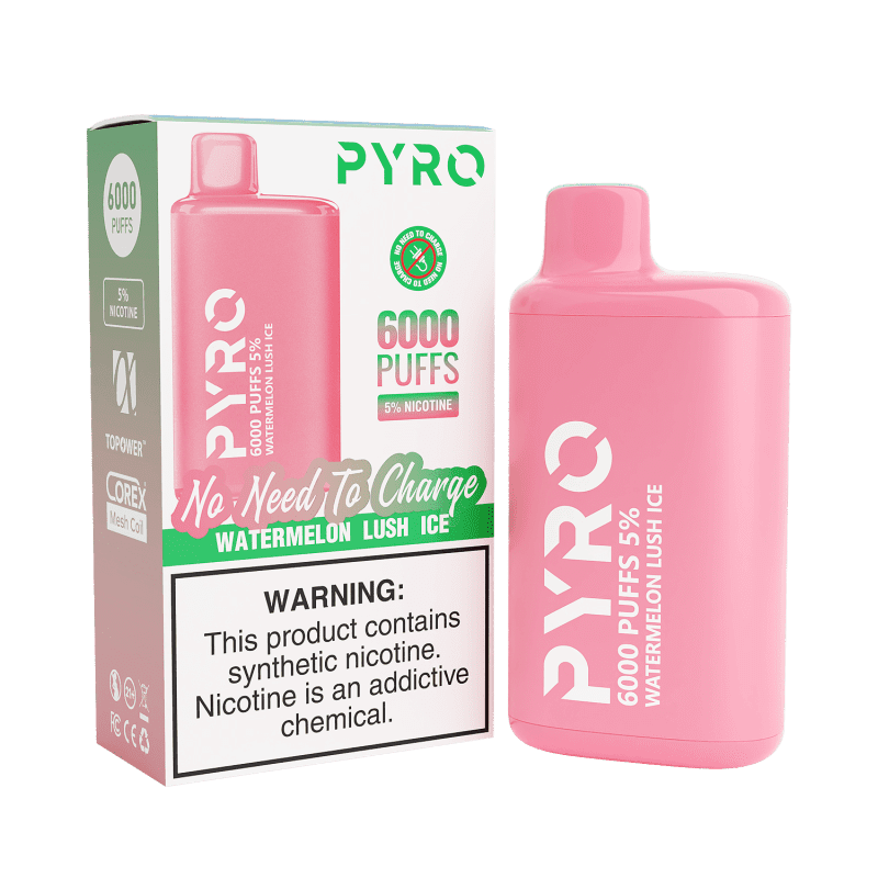 Pyro 6000 Puff Disposable - eJuice.Deals