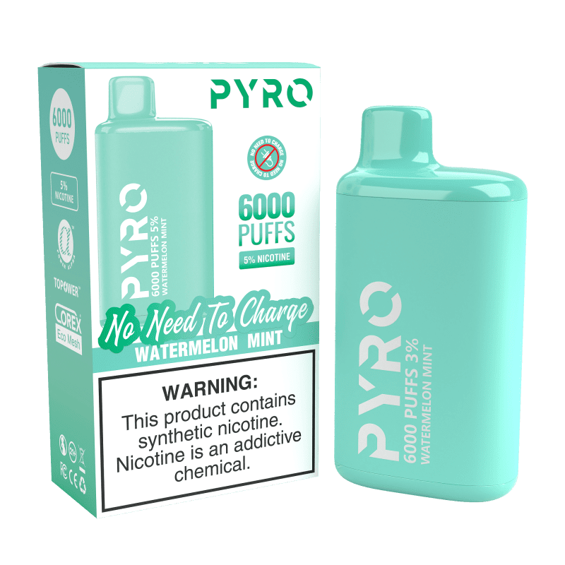 Pyro 6000 Puff Disposable - eJuice.Deals