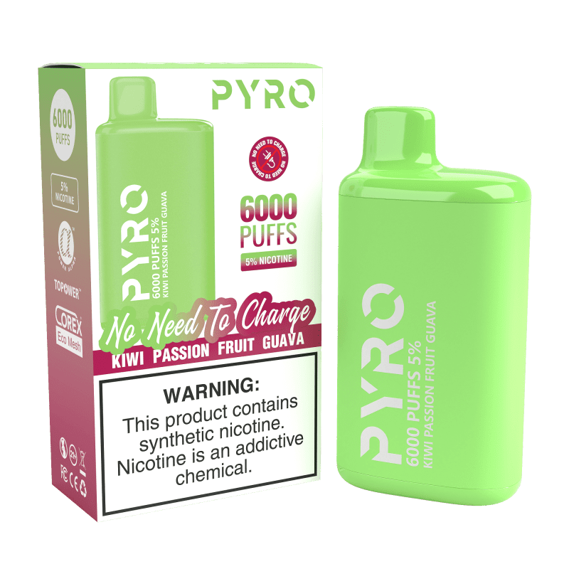 Pyro 6000 Puff Disposable - eJuice.Deals