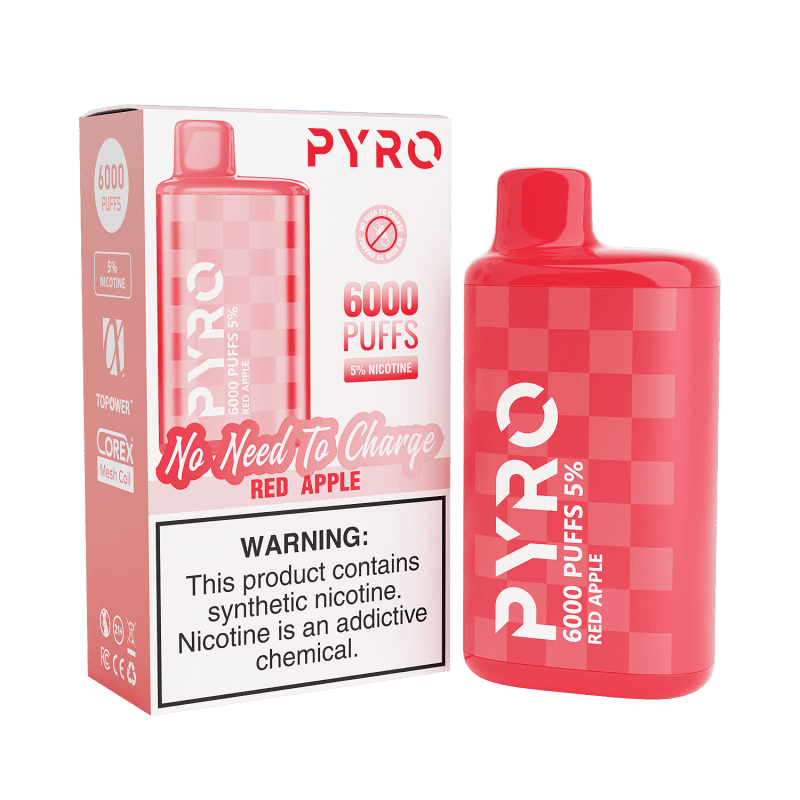 Pyro 6000 Puff Disposable - eJuice.Deals