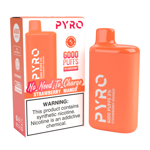 Pyro 6000 Puff Disposable - eJuice.Deals