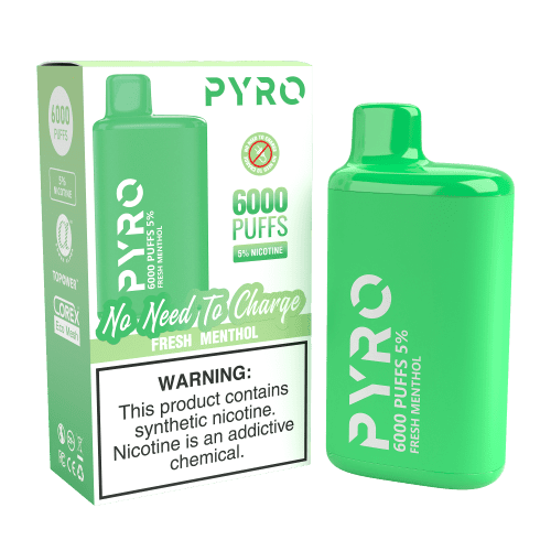 Pyro 6000 Puff Disposable - eJuice.Deals