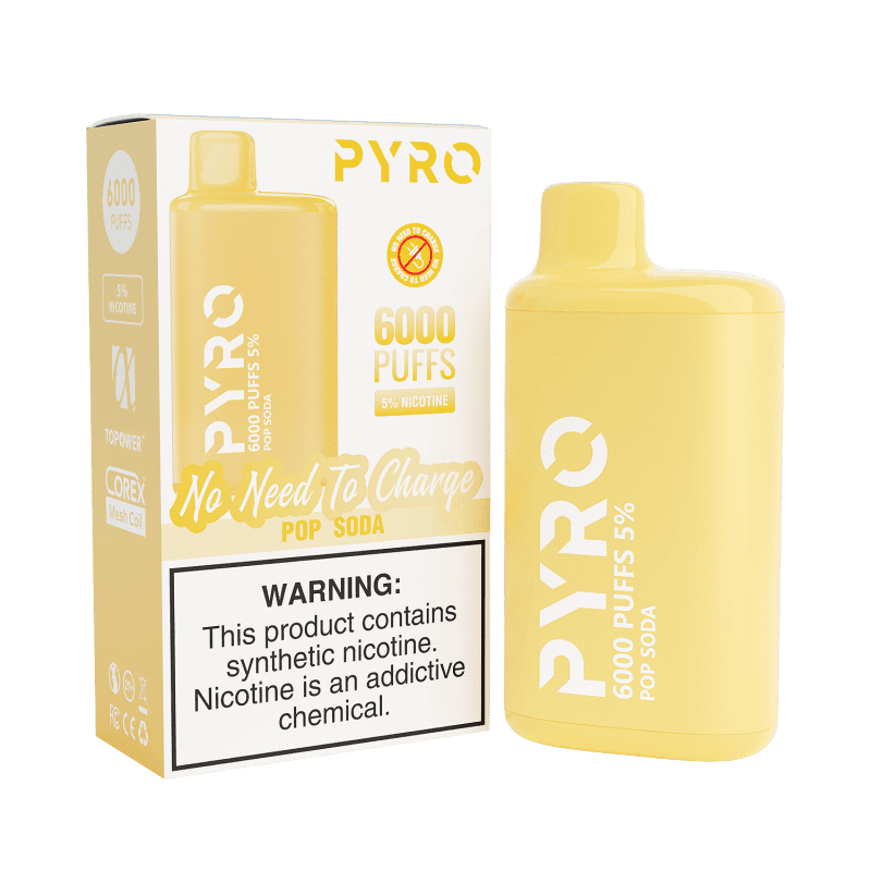 Pyro 6000 Puff Disposable - eJuice.Deals