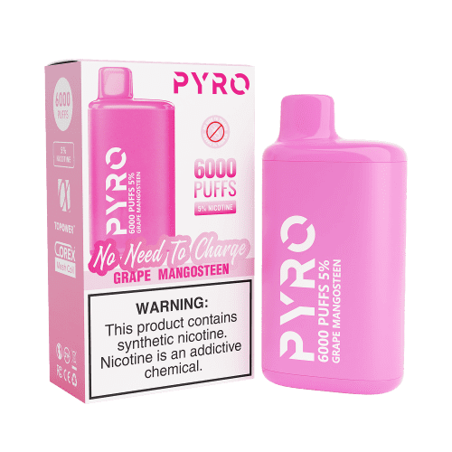 Pyro 6000 Puff Disposable - eJuice.Deals