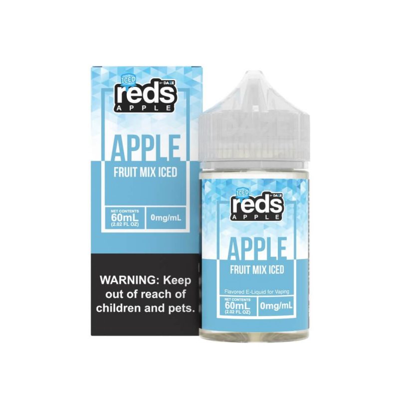 reds apple ejuice fruit mix iced 813892