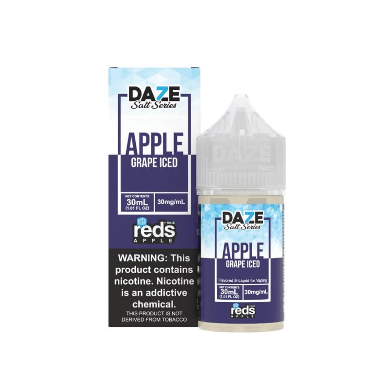 reds apple ejuice salt series grape iced 852837