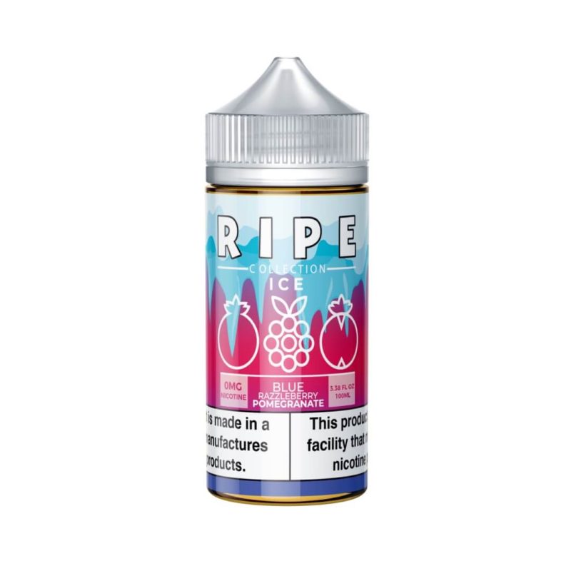 ripe collection ice blue razzleberry pomegranate ejuice 132806