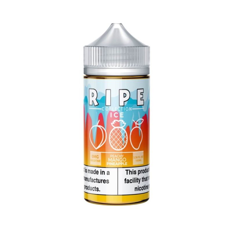 ripe collection ice peachy mango pineapple ejuice 982577