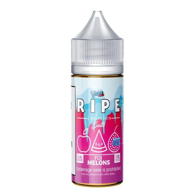 ripe collection iced salts fiji melons ejuice 786792