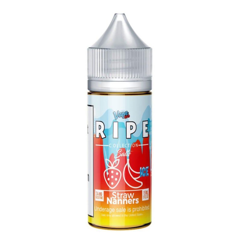 ripe collection iced salts straw nanners ejuice 386666