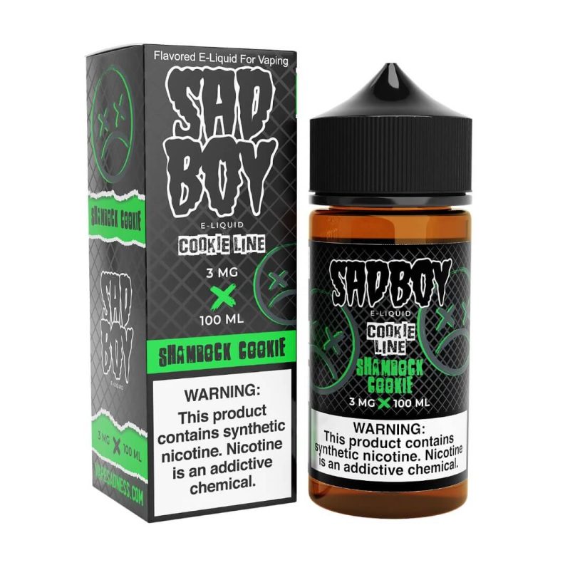 sadboy cookie line shamrock cookie ejuice 719002