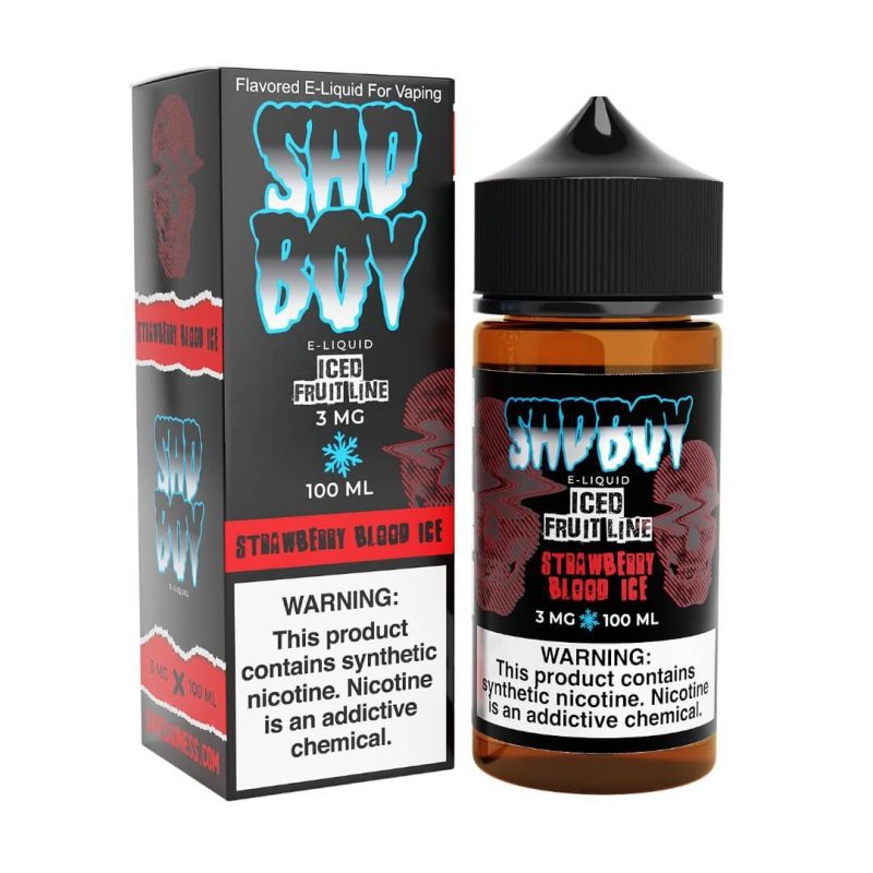 sadboy fruit line strawberry blood ice ejuice 807512