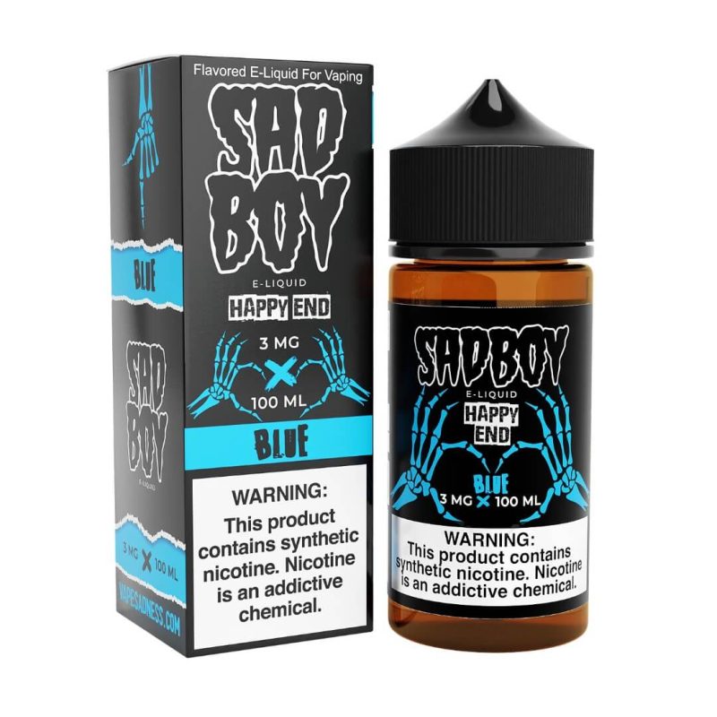 sadboy happy end line blue cotton candy ejuice 473648