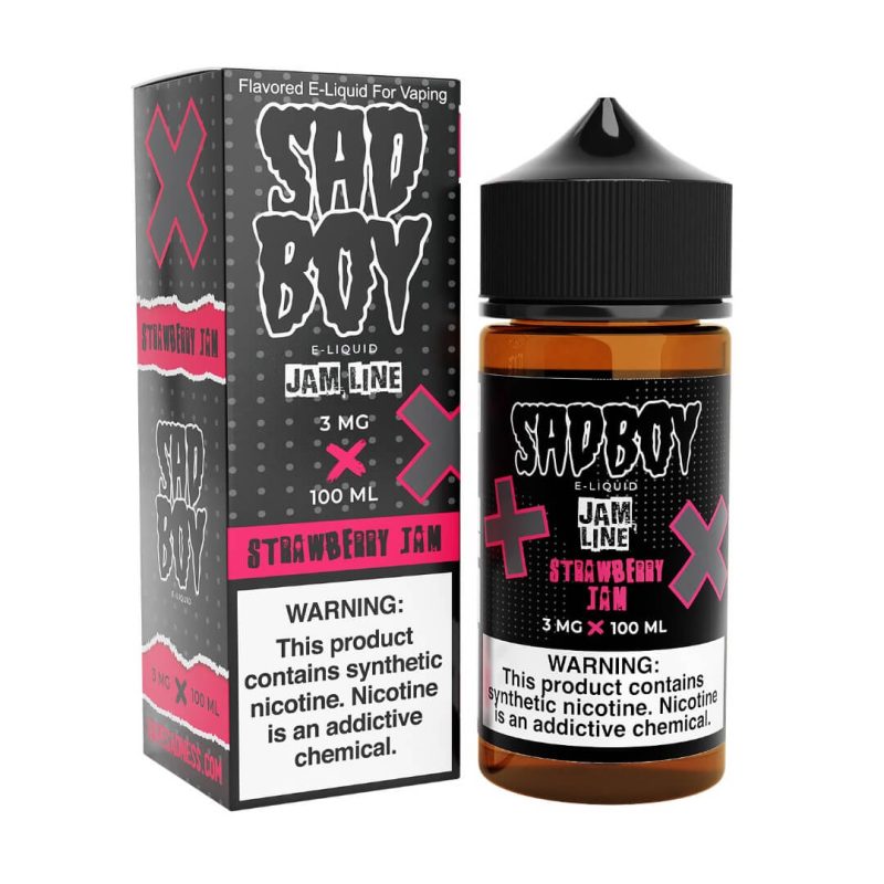 sadboy jam line strawberry jam cookie ejuice 934498