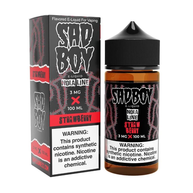 sadboy nola line strawberry ejuice 638623