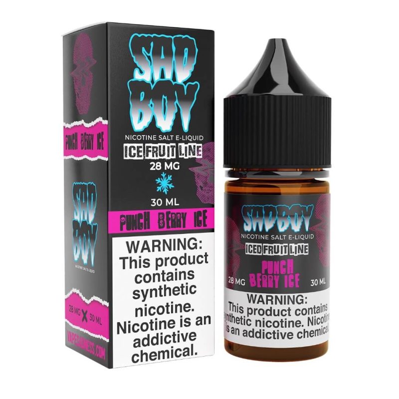 sadboy salt fruit line punch berry ice ejuice 939259