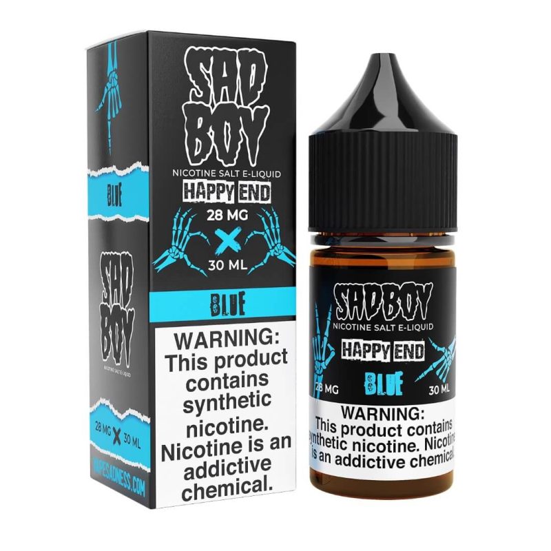 sadboy salt happy end line blue ejuice 533613