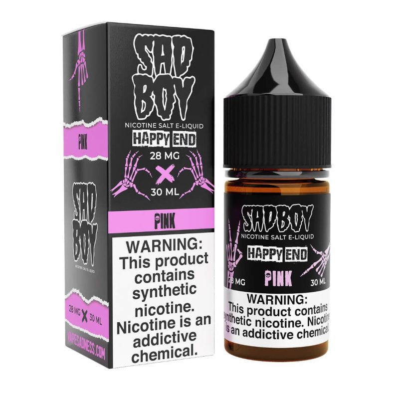 sadboy salt happy end line pink ejuice 128334