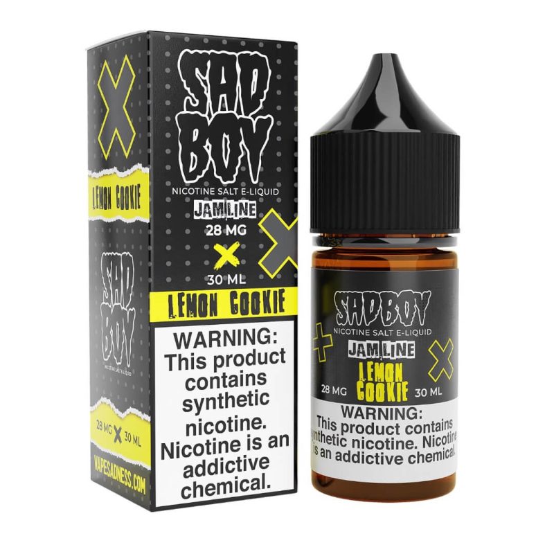 sadboy salt jam line lemon cookie ejuice 617778