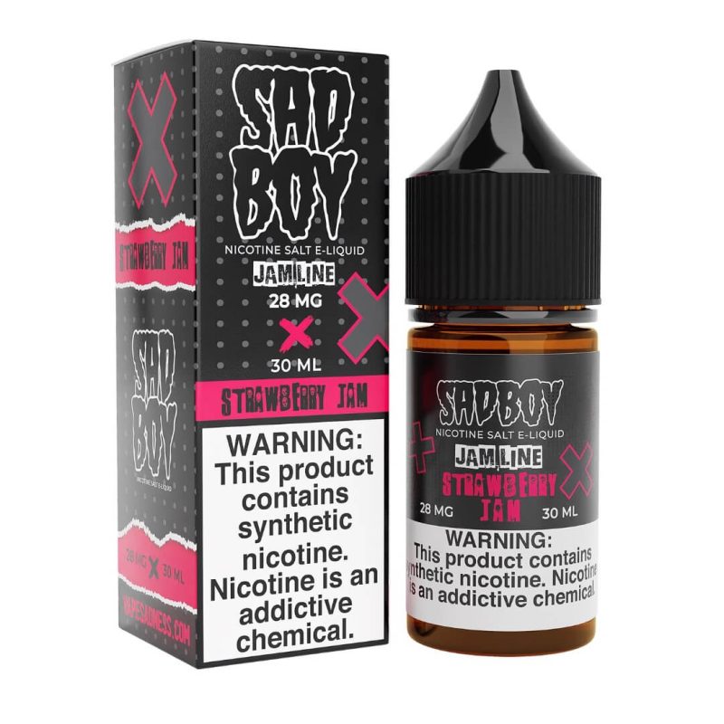 sadboy salt jam line straw jam cookie ejuice 277698