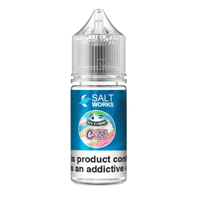 salt works cookie craze ejuice 612709