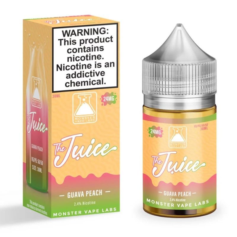 the juice salt guava peach ejuice 274112