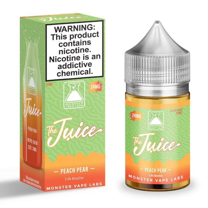 the juice salt peach pear ejuice 361925