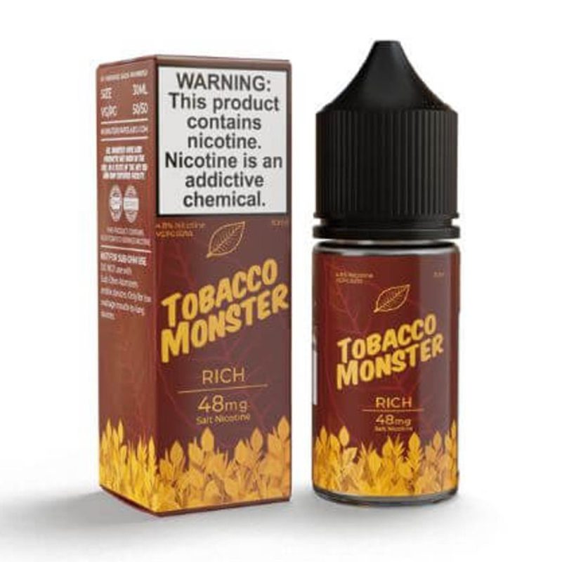 tobacco monster salt rich tobacco ejuice 774055